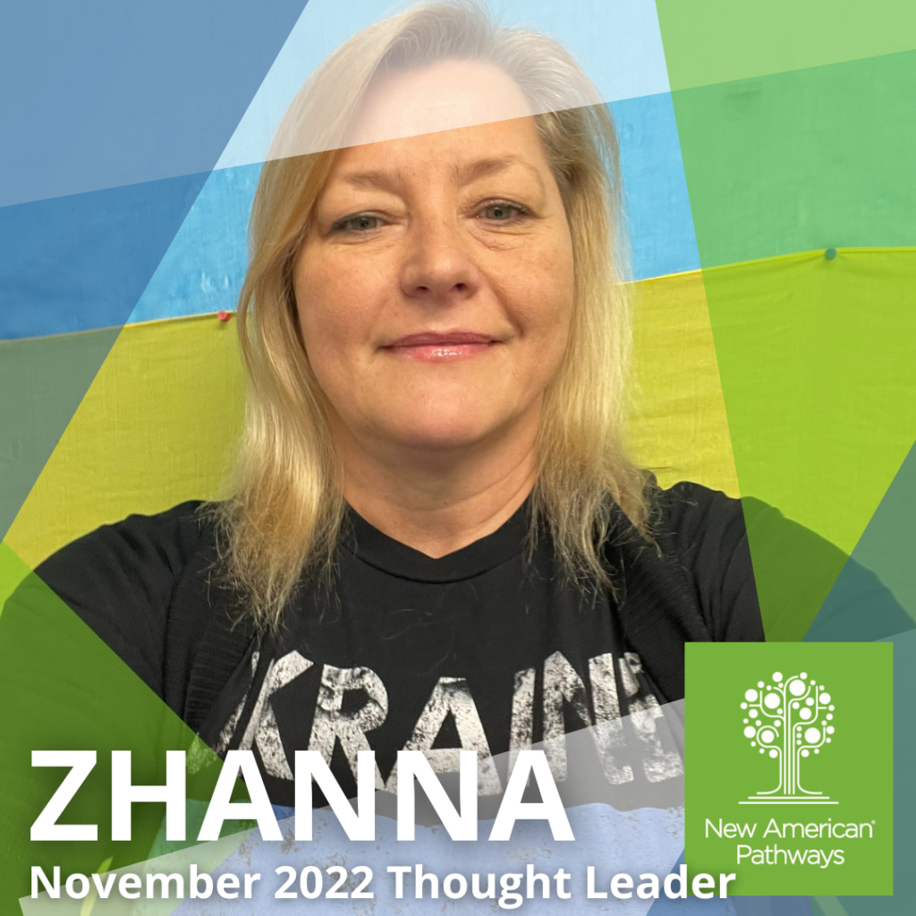 November Thought Leader Zhanna